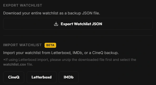 Import and Export Data